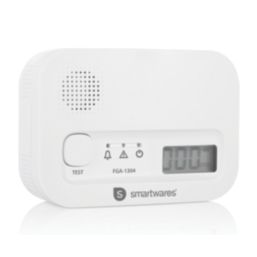 Smartwares  FGA-13041 Battery Standalone Digital Carbon Monoxide Alarm