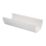 FloPlast  PVC Square Gutter White 114mm x 3m 6 Pack