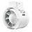 Xpelair XIMX100+T 4" Axial Inline Extractor Fan with Timer 220-240V