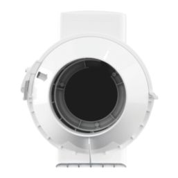 Xpelair XIMX100+T 4" Axial Inline Extractor Fan with Timer 220-240V