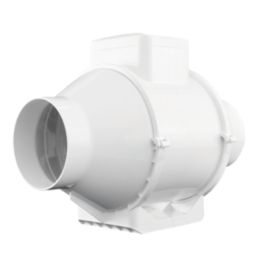 Xpelair XIMX100+T 4" Axial Inline Extractor Fan with Timer 220-240V