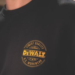 DEWALT Palm Beach Sweatshirt Black Medium 39-41" Chest