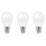 LAP  E14 Mini Globe LED Light Bulb  470lm 4.2W 3 Pack