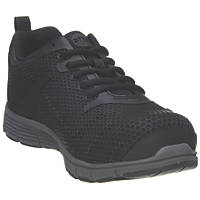 Site Donard   Safety Trainers Black Size 7