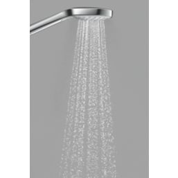 Hansgrohe Croma Select E EcoSmart Shower Handset White/Chrome 108mm x 185mm