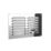 Xpelair Gas Louvre Vent Stainless Steel 189mm x 126mm