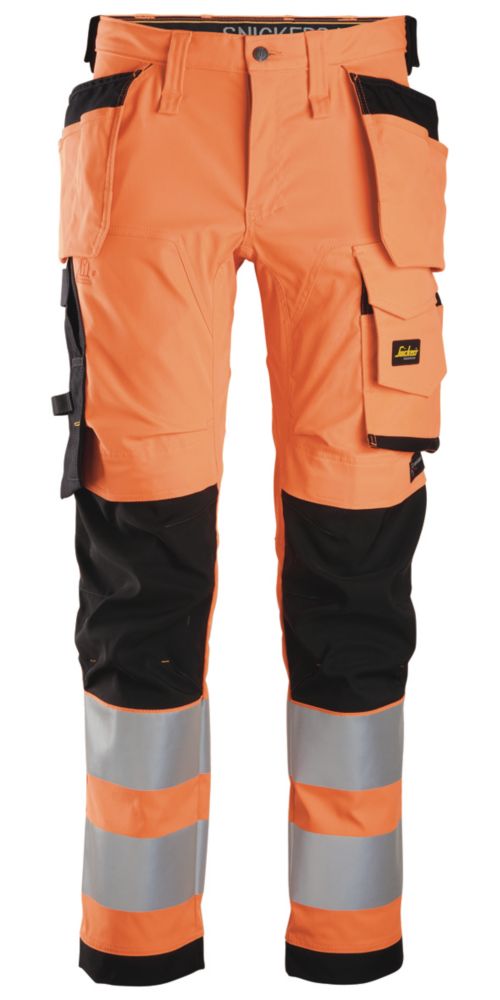Mens Orange Not Water Resistant Hi Vis Mens Workwear Screwfix