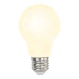 LAP  E27 A60 LED Light Bulb Milky 806lm 4.9W 4 Pack