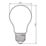 LAP  E27 A60 LED Light Bulb Milky 806lm 4.9W 4 Pack