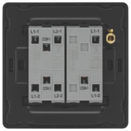 British General Evolve 20A 16AX 3-Gang 2-Way Light Switch  Copper