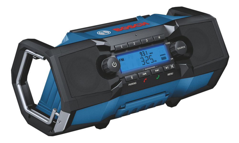Makita MR002GZ 230V or 12/18/40V AM / FM Bluetooth Site Radio - Screwfix