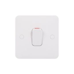 Schneider Electric Lisse 50A 1-Gang DP Cooker Switch White with LED