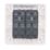Hager Sollysta WMPS22 10AX 2-Gang 2-Way Light Switch  White