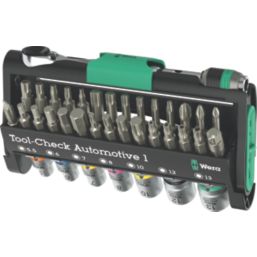 Wera Tool-Check Automotive 1 1/4" Drive Compact Ratchet & Accessory Set 38 Pieces