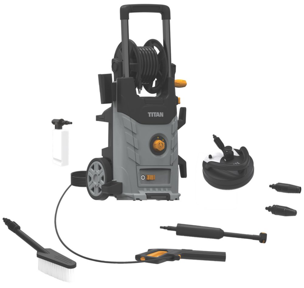 Karcher K5 Power Control 145bar Electric High Pressure Washer 2.1kW  230-240V - Screwfix