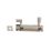 Smith & Locke Necked Door Bolt Satin Nickel 76mm