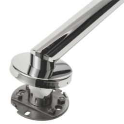 Croydex  Straight Household Grab Bar Chrome 450mm
