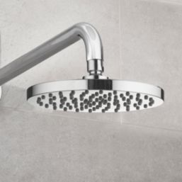 Aqualisa Visage Q Gravity-Pumped Rear-Fed Chrome Thermostatic Dual Outlet Concealed Smart Shower with Fixed Head