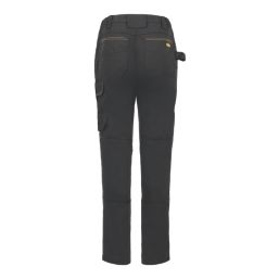 Site Heyward Womens Work Trousers Black Size 8 31" L