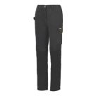 DeWalt Roseville Womens Work Trousers Grey/Black Size 8 29 L - Screwfix