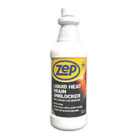 Zep Liquid Heat Drain Unblocker 1Ltr