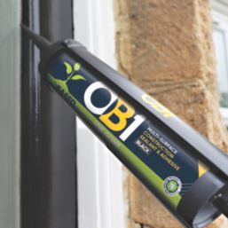 OB1 Bio-Based Multi-Surface Sealant & Adhesive Black 290ml