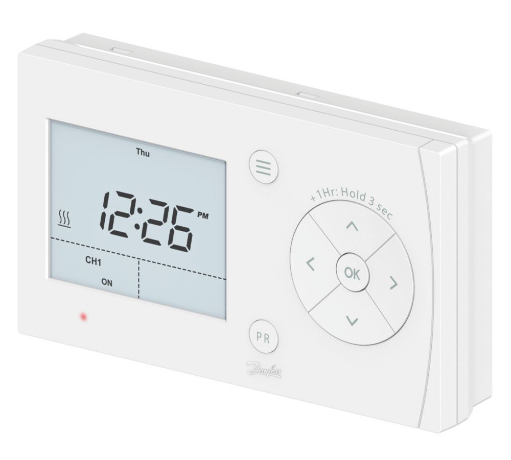 Danfoss TS710 V2 Digital Single Channel Timer Screwfix