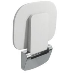 ETAL Wall Mounted Fold Down Shower Seat White