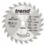 Trend CSB/11524 Wood Thin Kerf Combination Circular Saw Blade for Cordless Saws 115mm x 9.5mm 24T