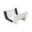 FloPlast  uPVC Square Union Bracket White 114mm