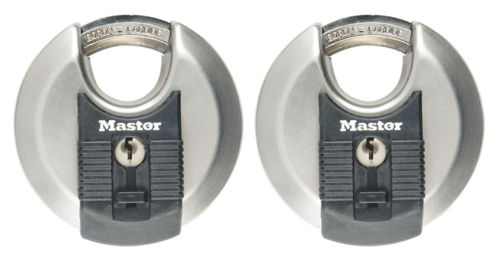 Master Lock Excell Stainless Steel Keyed Alike Weatherproof Disc