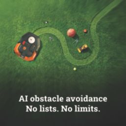 Worx 20V 4.0Ah Li-Ion PowerShare Brushless Cordless 18cm WR305E Vision Cloud Landroid  Robotic Lawn Mower