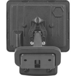 Luceco Essence Outdoor LED Floodlight with Ball Joint With PIR Sensor Black 10W 1050lm