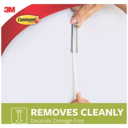 Command Silver Self-Adhesive Picture Hanger 4 Pack