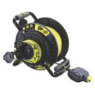 Masterplug OATRU3013FL3IP 13A 1-Gang 33m  Reverse Cable Reel 240V