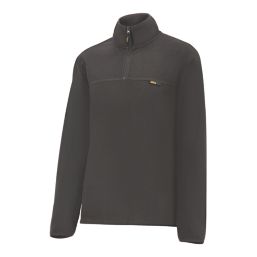 Site Blockley 1/4 Zip Fleece Black Large 46" Chest