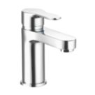 Aqualisa Central Chrome 143mm Standard Lever Mono Basin Pillar Tap  With Clicker Waste