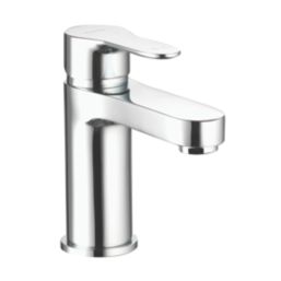 Aqualisa Central Chrome 143mm Standard Lever Mono Basin Pillar Tap  With Clicker Waste