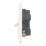 Hager Sollysta WMDP50N 50A 1-Gang 2P+E Control Switch White with LED