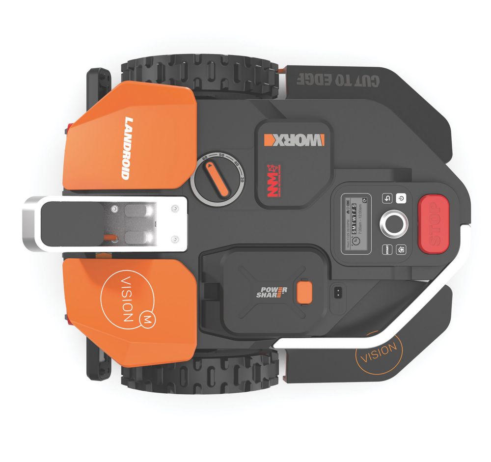 Worx 20V 2.0Ah Li Ion PowerShare Brushless Cordless 18cm WR206E