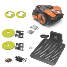 Worx 20V 2.0Ah Li-Ion PowerShare Brushless Cordless 18cm Landroid Vision WR206E M600 Robotic Lawn Mower