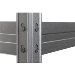 Essentials  5-Tier Metal Garage Shelving Unit 1200mm x 600mm x 1800mm