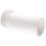 McAlpine WC-EXTA Rigid Straight Extension Piece for WC Connectors White 114mm