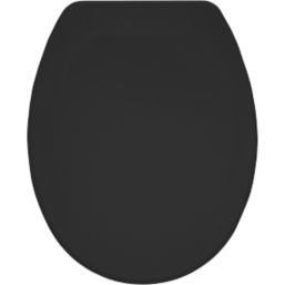 Bemis Jersey  Toilet Seat Thermoplastic Black