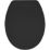 Bemis Jersey  Toilet Seat Thermoplastic Black