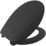 Bemis Jersey  Toilet Seat Thermoplastic Black