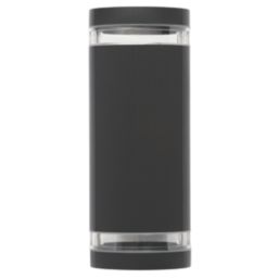 Zink Helix Outdoor Up/Down Light Black