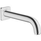 Hansgrohe Vernis Shape Chrome Wall Mounted Bath Mixer Tap Spout