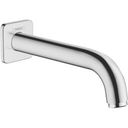 Hansgrohe Vernis Shape Chrome Wall Mounted Bath Mixer Tap Spout
