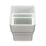 FloPlast  Square Drainage Socket White 65mm